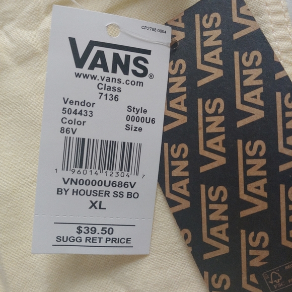 VANS NEW boys Houser Button Down Short Sleeve Shirt - Picture 10 of 12